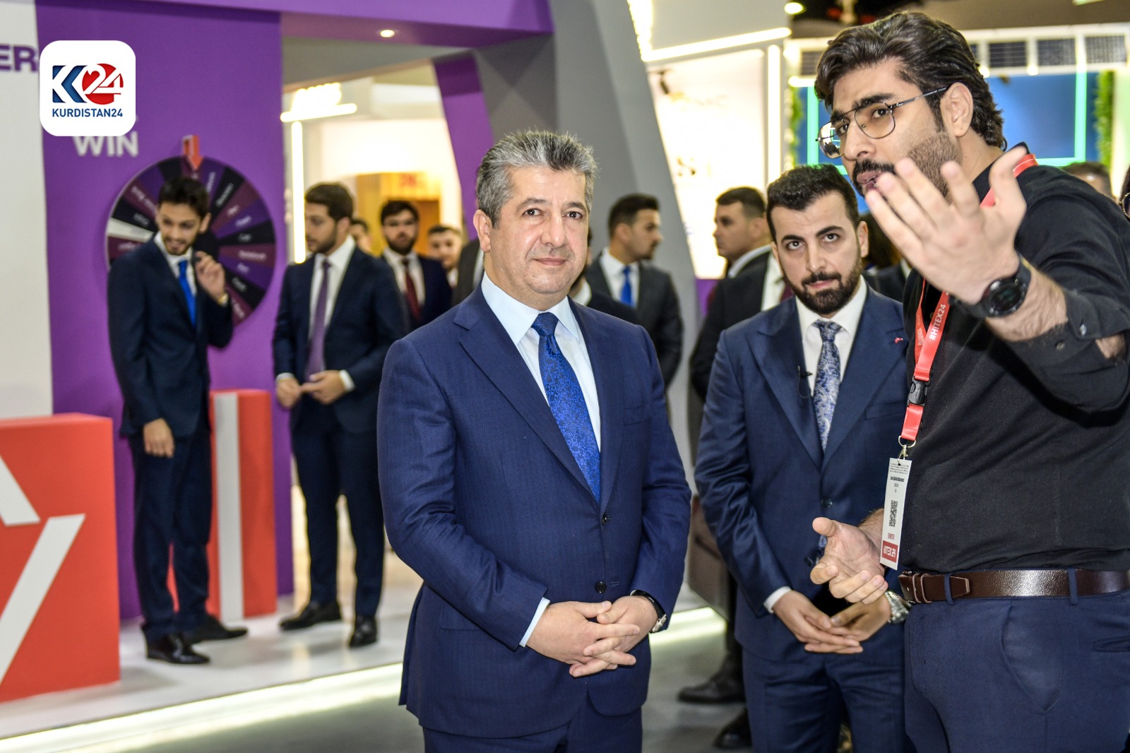 HITEX2024 Teknoloji Fuar ve Konferansının a&ccedil;ılışı Başbakan Barzani tarafından ger&ccedil;ekleştirildi